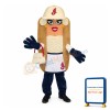 Cleveland Indians Onion Hot Dog Mascot Adult Costume