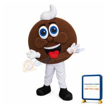Lovely Cartoon Whoopie Pie Lightweight Mascot Adult Costume