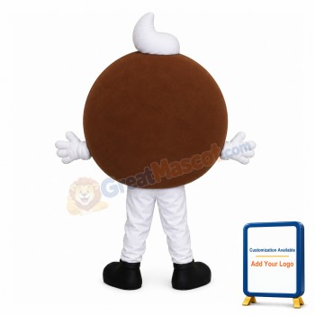 Lovely Cartoon Whoopie Pie Lightweight Mascot Adult Costume