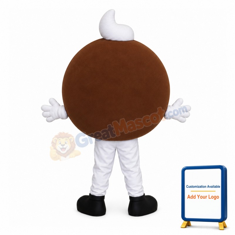 Lovely Cartoon Whoopie Pie Lightweight Mascot Adult Costume