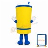 Cartoon Snow Top Coffee Lightweight Mascot Adult Costume