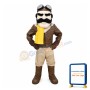 Angry Aviator Mascot Adult Costume