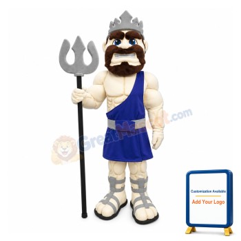 Triton God Mascot Costume