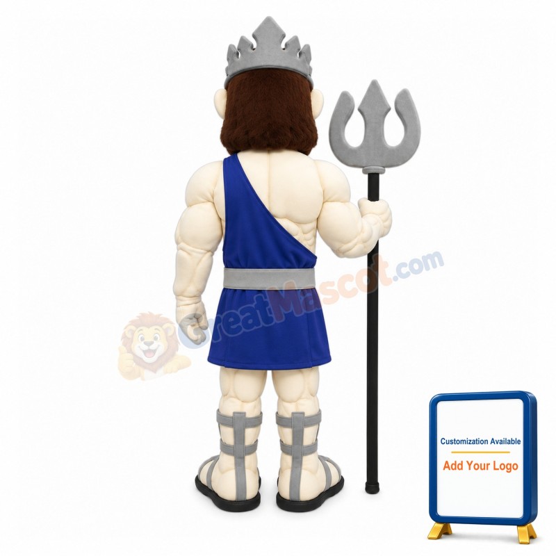 Triton God Mascot Costume