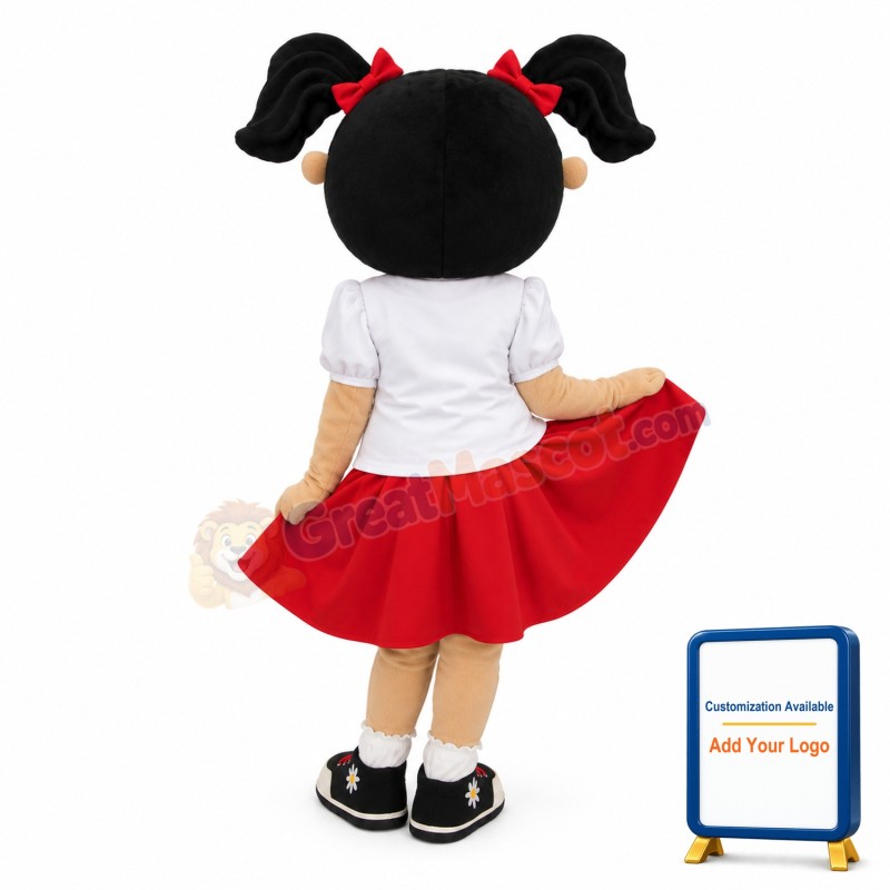 Cute Little Girl Mascot Costume