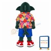 Beach Green Shark Mascot Costume