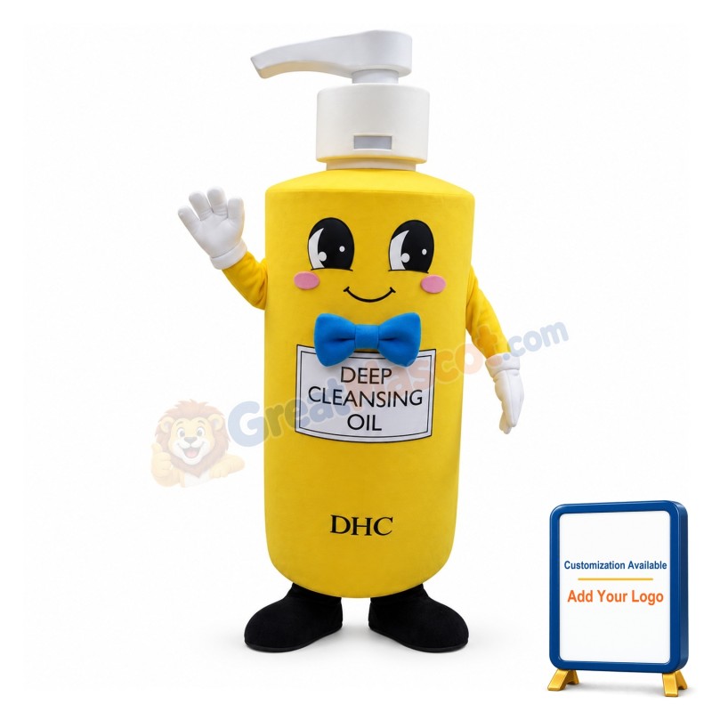DHC Cleansing Oil Bottle Lightweight Mascot Costume Adult Size 