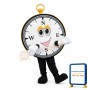 Adult Cartoon Compass Lightweight Mascot Costume