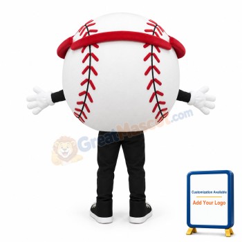 Cool Cartoon Baseball Lightweight Mascot Costume