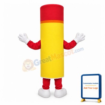 Cartoon Cigarette Lightweight Mascot Costume For Adult