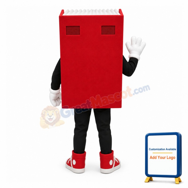 Lightweight Red Book Mascot Costume