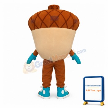 Adult Cartoon Acorn Lightweight Mascot Costume
