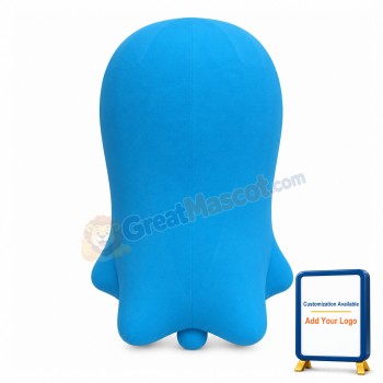 Cartoon Blue Ghost Lightweight Mascot Costume