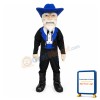 Kind Old Cowboy Mascot Adult Costume