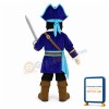 Evil Purple Patriot Mascot Costume