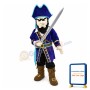 Evil Purple Patriot Mascot Costume