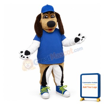 Sport Dog Mascot Adult Costume