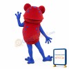 Red Frog Mascot Adult Costume
