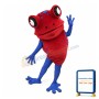 Red Frog Mascot Adult Costume