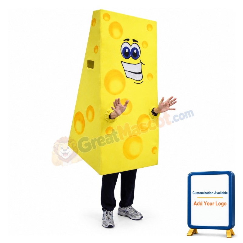 Huge Cartoon Cheese Lightweight Mascot Costume 
