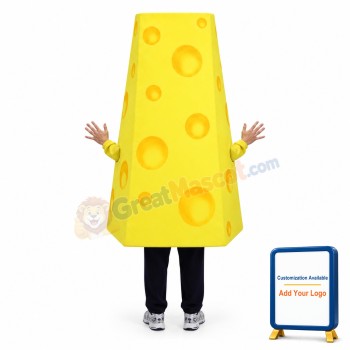 Huge Cartoon Cheese Lightweight Mascot Costume