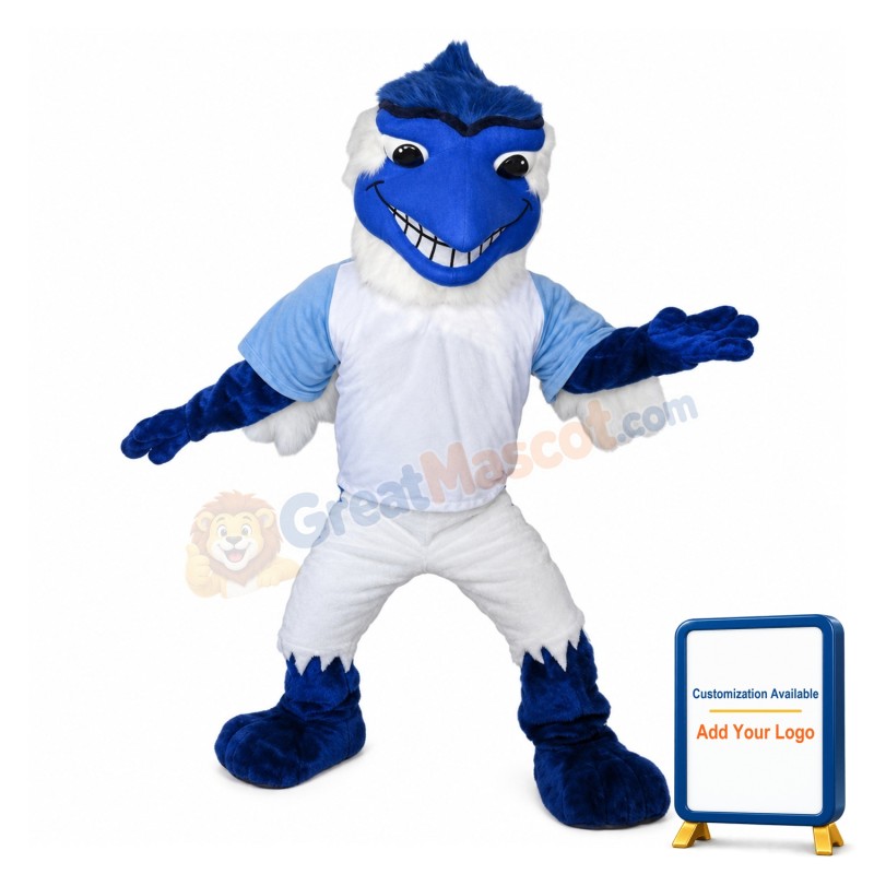 Sport Blue Jay Mascot Costume