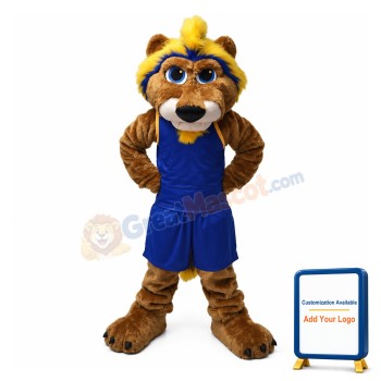 College Basketball Cougar Mascot Costume