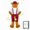 American Fox Mascot Adult Costume