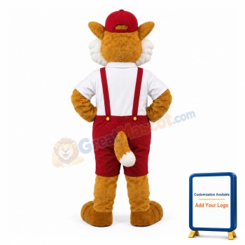 American Fox Mascot Adult Costume