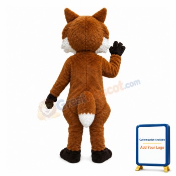 Friendly Fox Animal Mascot Costume