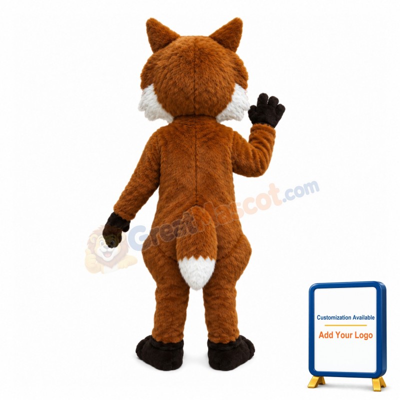 Friendly Fox Animal Mascot Costume