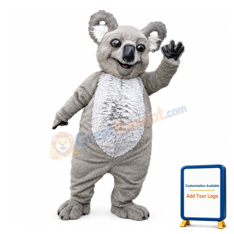 Friendly Koala Animal Mascot Adult Costume