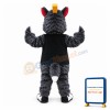 Spartan Gray Bear Mascot Costume