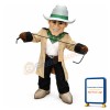 Optimistic Cowboy Mascot Costume