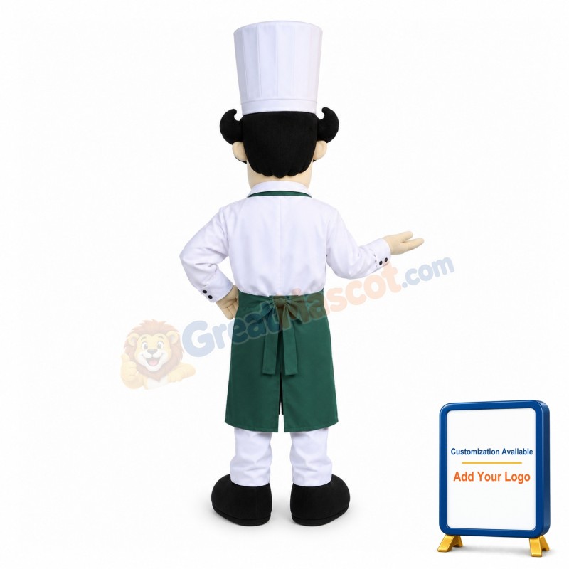 Pizza Chef Mascot Costume