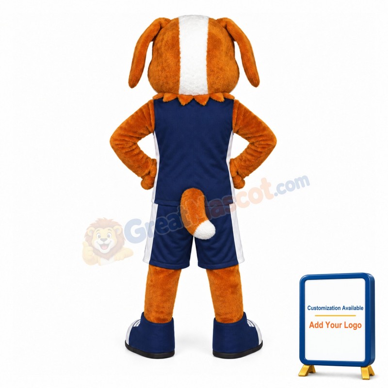 College Sports Bulldog Mascot Costume