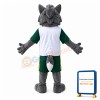 Sport Grey Wolf Mascot Costume