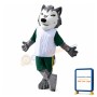 Sport Grey Wolf Mascot Costume