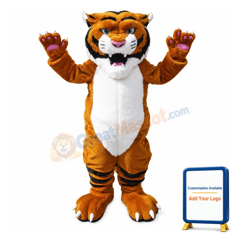 Fierce Tiger Animal Mascot Costume
