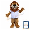 Cute Lion Mascot Adult Costume