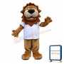 Cute Lion Mascot Adult Costume