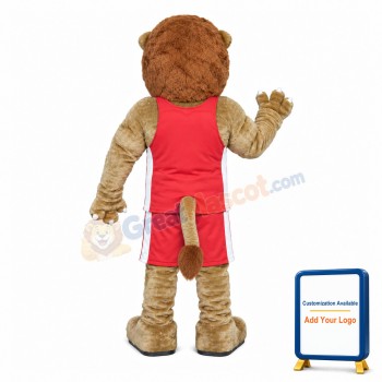 Fierce Power Lion Sports School Mascot Costume