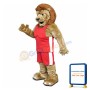 Fierce Power Lion Sports School Mascot Costume