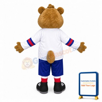Fierce Beaver Mascot Adult Costume