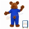 Plush Brown Bear Mascot Adult Costume