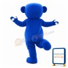 Lovely Blue Teddy Bear Mascot Costume