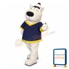 Impatient Bernard Bear Mascot Costume