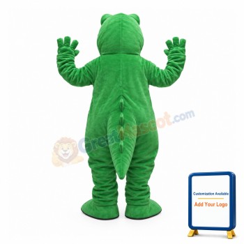 Lightweight Green Alligator Mascot Costume