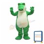 Lightweight Green Alligator Mascot Costume