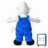 Chemiczek Chemik POLICE Mascot Adult Costume